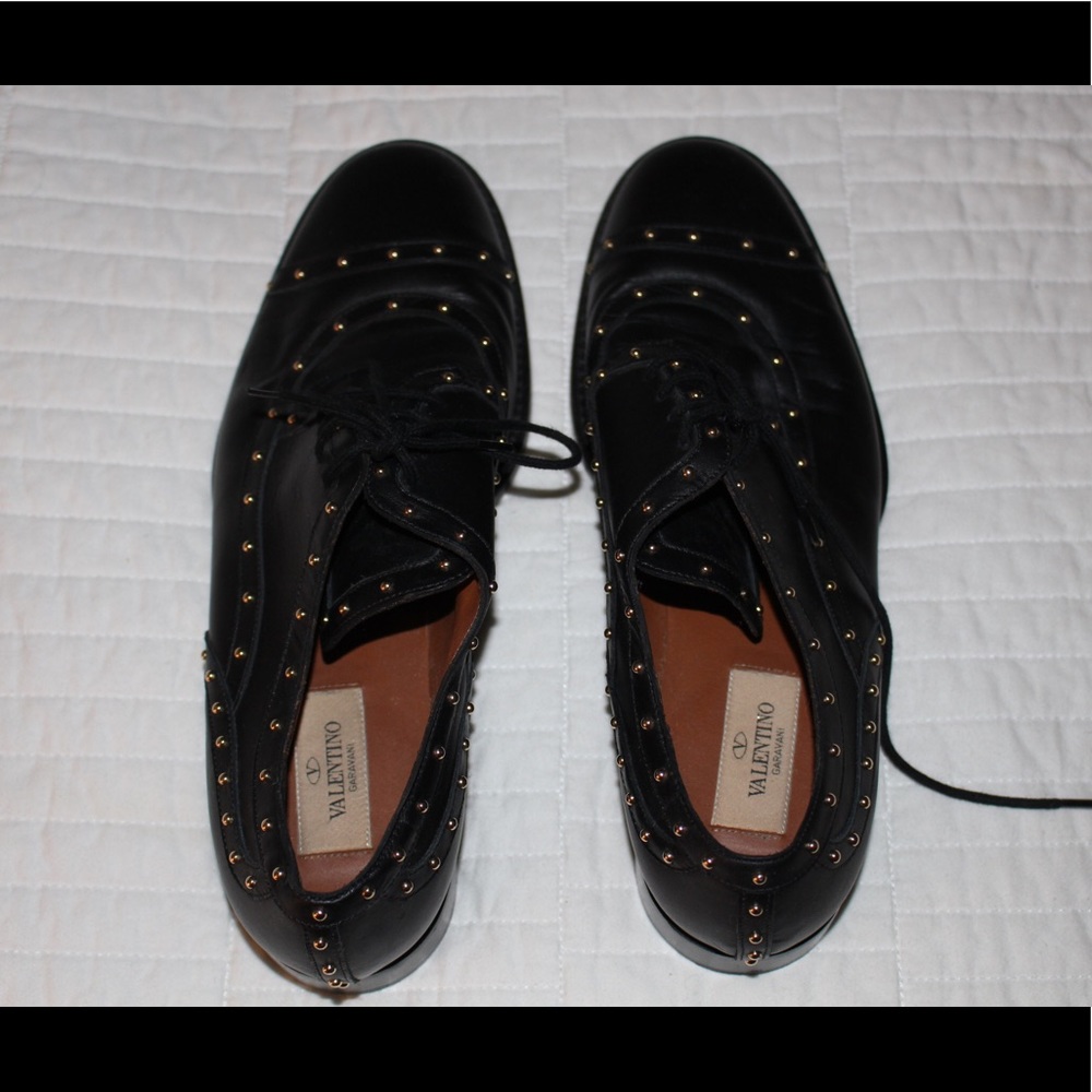 Valentino Garavani Studded Oxfords